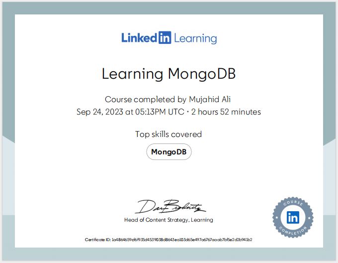 MongoDB learning