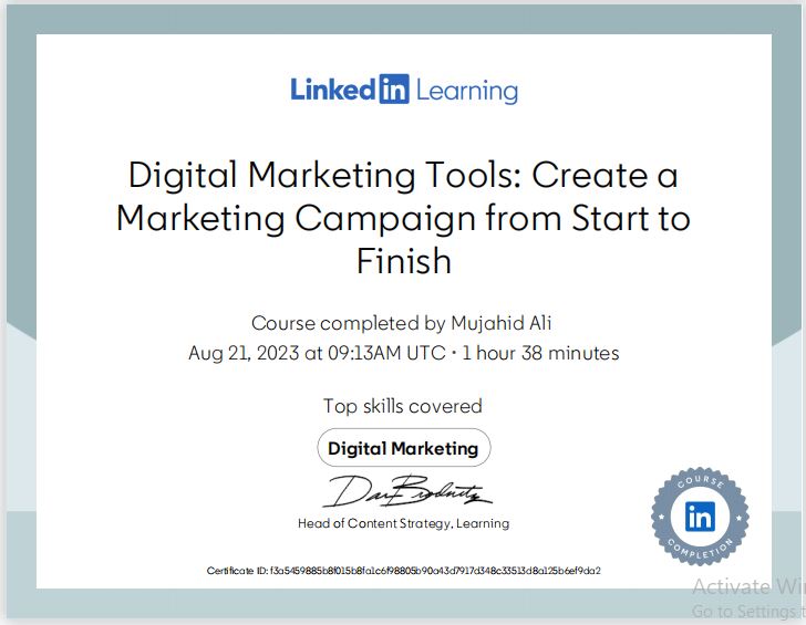 digital-marketing-tools certification